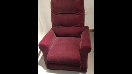 Living Room up and Down Leather White Massage Recliner Lift Sectional Sofa