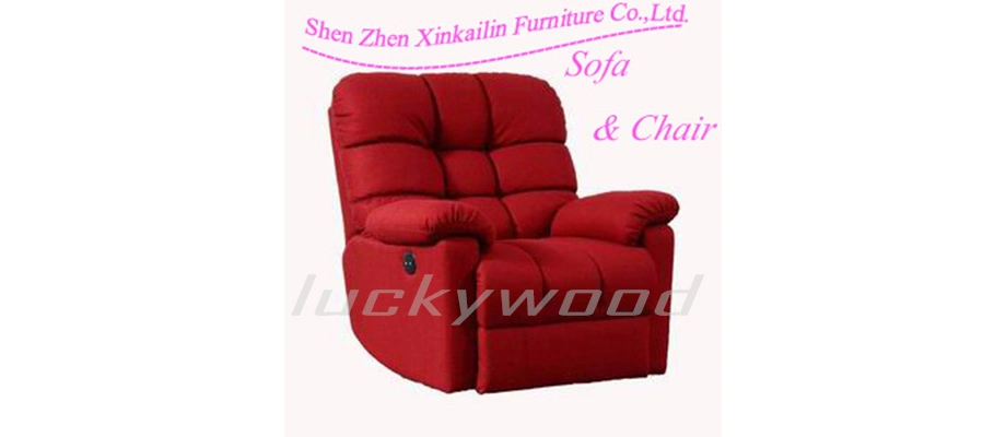 Functional Comfortable Leisure Sofa Recliner Chair Manual Reclinable Chair Living Room Sofa